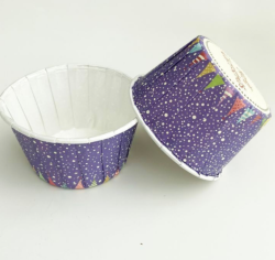 Изображение Капсула с ламинацией ( Новогодние флажки)